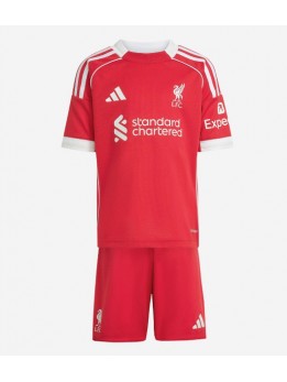 Liverpool Replika Hemmakläder Barn 2025-26 Kortärmad (+ byxor)